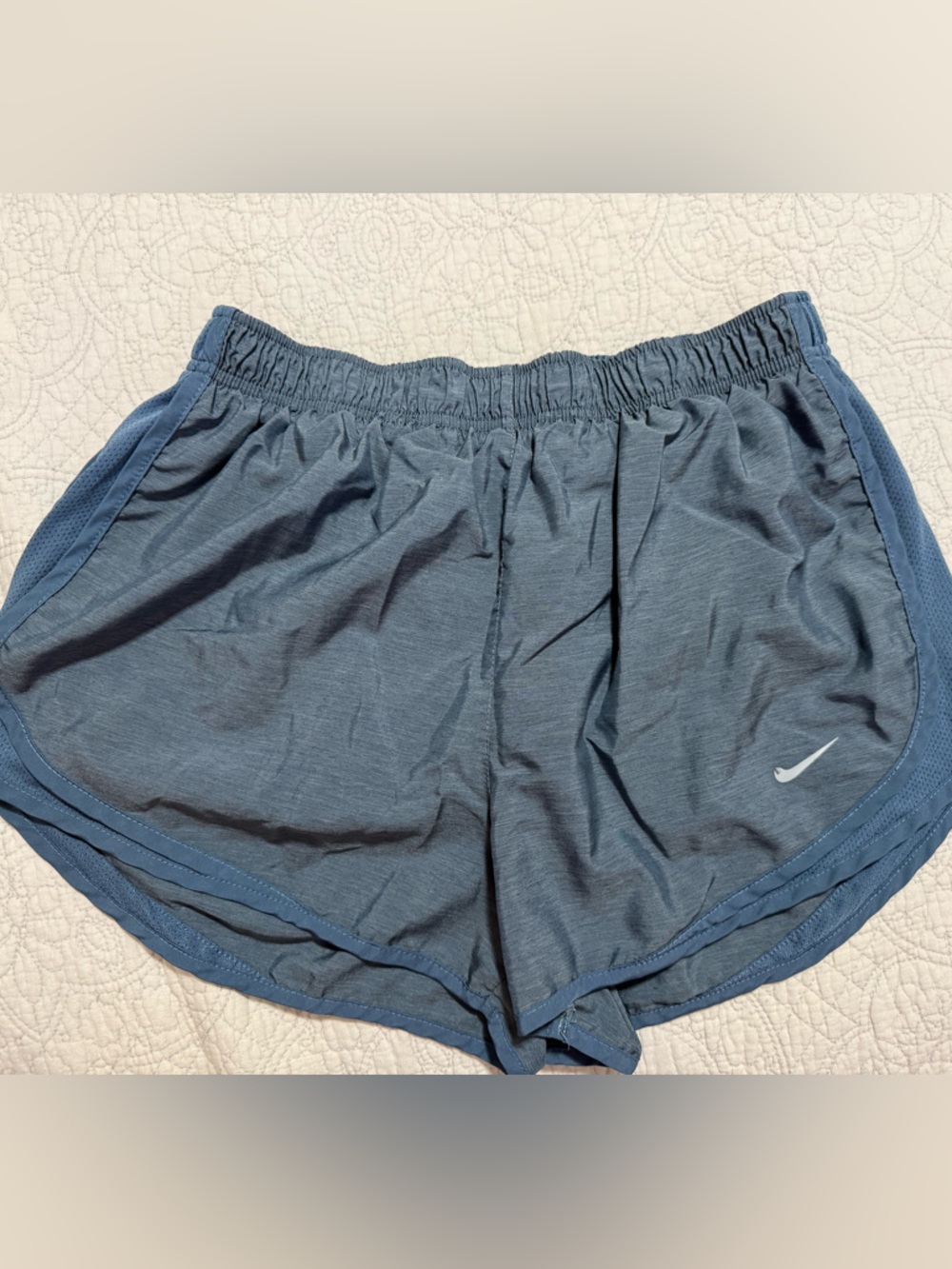 Nike Women's Slate Blue Athletic Running Shorts